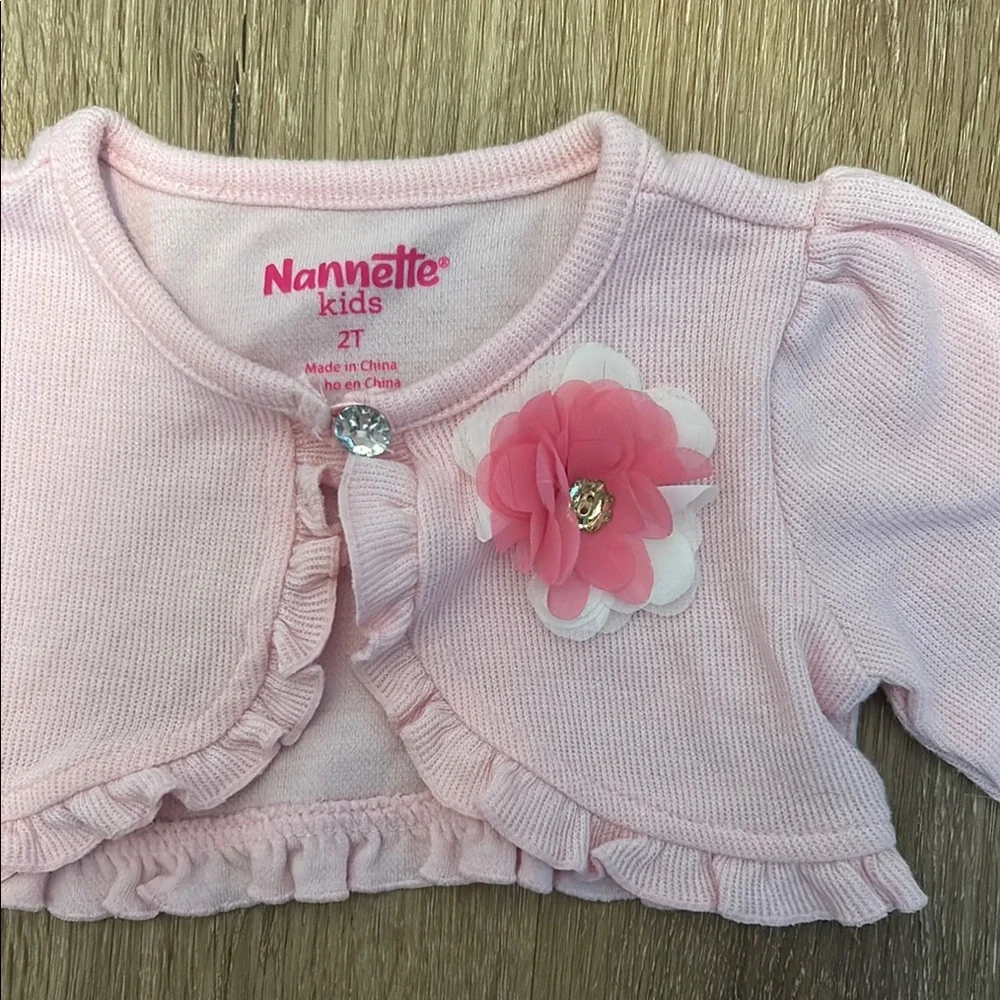 Nannette pink cropped